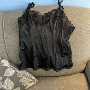 Black Vintage Cami